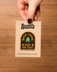 Scout's Honour Pty Ltd - Been There Peed on That iron-on patch for dogs and cats