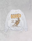 The Clandestine Underground - This Is My First Rodeo, Western Oversized 90's Sweatshirt: XS/S