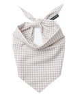 The Paws - Biscuit Gingham Dog Bandana
