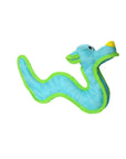 Tuffy Dog Toys - VIP Products - DuraForce Dragon Tiger - Blue, Durable, Squeaky Dog Toy
