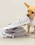 the furryfolks - Newspaper Nosework Toy
