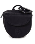 Playfield - Bailey Treat & Ball Pouch - Coral Red, Forest Green, Black: Coral Red