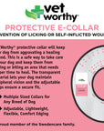 Vet Worthy Pet Cone E-Collar