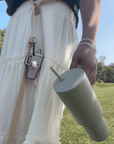 Woof & Wonder - Oat Tumbler Poopy Loop® Used Dog Waste Bag Holder