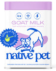 Native Pet - Goat Milk Powder Recovery & Energy Support for Active Dogs