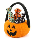 P.L.A.Y. Pet Lifestyle and You - Howl-o-ween Pumpkin Basket: 5.7 x 5.7 x 7.1
