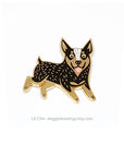 Lili Chin Art - Cattledog Enamel Pin