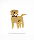 Lili Chin Art - Labrador Retriever Dog Enamel Pin