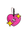 Woof & Wonder - Sparkle Heart Poopy Loop® Used Dog Waste Bag Holder