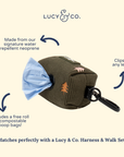 Lucy & Co. - Take a Hike Corduroy Poop Bag Holder