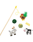 Petshop by Fringe Studio - PASTURE PALS 6PC CAT TOY SET