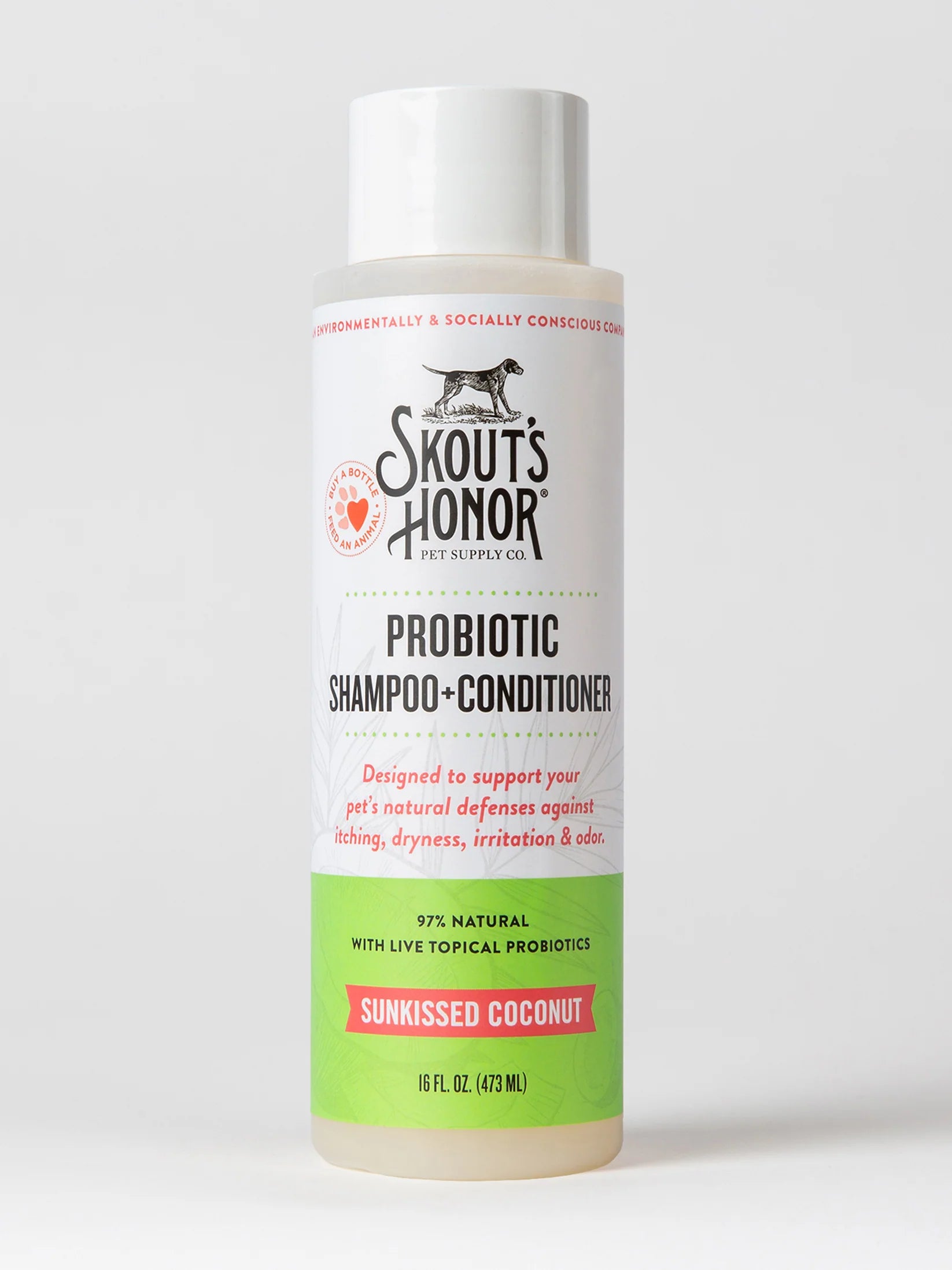 Skout's Honor - Probiotic Shampoo + Conditioner For Dogs + Cats