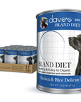 Dave's Restricted Diet Bland for Dogs – Chicken and Rice / 13.2 oz