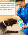 Native Pet - Allergy & Immune Chews, an Allergy & Itch Relief Supplement : 90 chews
