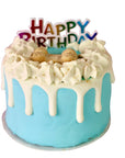 Dog Cake Bakery LLC - Dog Cake | Dog Birthday Cake | Birthday | Drip Cake | Blue