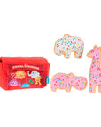 BARK Animal Squeakers Snacks Plush Dog Toy XS/S