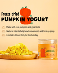 Arya Sit - Freeze-Dried Pumpkin Yogurt