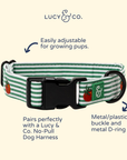 Lucy & Co. - Tomato, Tomahto Embroidered Collar