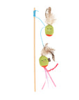 Play Pet Brands - Feline Frenzy Wand Toy - Purrfectly Pitted