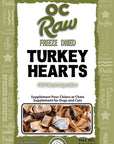 OC Raw FD Turkey Hearts - 4oz