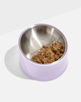 Wild One - Slanted Cat Bowl: Lilac