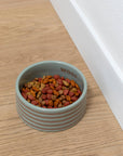 Petshop by Fringe Studio - STRIPED SAGE MEDIUM PET BOWL