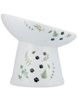 Necoichi Raised Tilted Cat Food Bowl