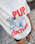 Good Thomas - Pup Culture Vintage Tee: Natural