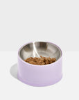 Wild One - Slanted Cat Bowl: Lilac