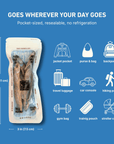 Max & Bella - Freeze-Dried Capelin Treats for Dogs & Cats — Single Ingredient, Grab-and-Go Packs: 10-Pack