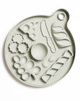 Awoo - Smorgasboard Charcuterie Lick Mat & Slow Feeder: Misty Blue