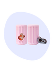 POOPCORN - Poopcorn Supporter – 3DPrinted Poop Bag Dispenser: BABY PINK