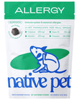 Native Pet - Allergy & Immune Chews, an Allergy & Itch Relief Supplement : 60ct