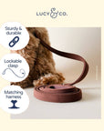 Lucy & Co. - Woodland Wonder Corduroy Leash
