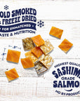 Finfare Pet Foods - Freeze-Dried Salmon Skin Bites for Cats, 1.3oz