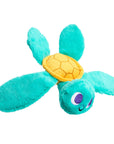 BARK Stevie Sea Turtle Plush Dog Toy