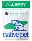 Native Pet - Allergy & Immune Chews, an Allergy & Itch Relief Supplement : 60ct