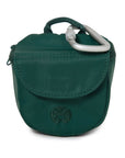Playfield - Bailey Treat & Ball Pouch - Coral Red, Forest Green, Black: Coral Red