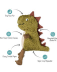 Petshop by Fringe Studio - EARTH FRIENDLY DOG TOY SMALL ARMS, BIG HEART