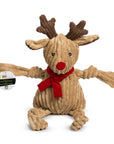 HuggleGroup - Rudy Reindeer Knottie® Durable Plush Dog Toy: Large