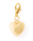 The Foggy Dog - Heart of Gold Collar Charm: Charm Only