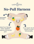 Lucy & Co. - Main Squeeze Crochet No-Pull Harness