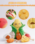 Nocciola - Nocciola Squeaky Crinkle Corn Dog Toys