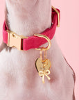 The Foggy Dog - Gold Bow Collar Charm: Charm Only