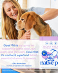 Native Pet - Goat Milk Powder Recovery & Energy Support for Active Dogs