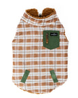 Lucy & Co. - The Plaid Hike Reversible Teddy Vest