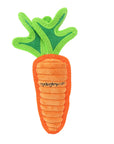 Tuffy Dog Toys - VIP Products - Tuffy Funny Food Jr Carrot, Durable, Squeaky Dog Toy