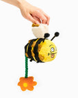 the furryfolks - Bee Happy Nosework Toy