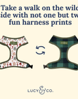 Lucy & Co. - The Jingle Bells Reversible Harness