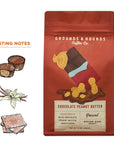 Grounds & Hounds Coffee Co. - Chocolate Peanut Butter Flavored Coffee: Whole Bean